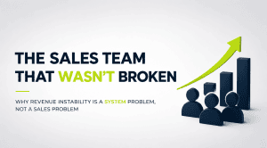 The Sales Team That Wasn’t Broken
